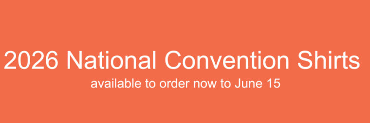 Convention Shirt Order Form