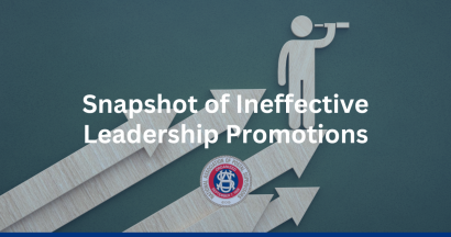 Thumbnail for Snapshot of Ineffective Leadership Promotions