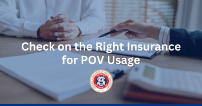 Thumbnail for Check on the Right Insurance for POV Usage
