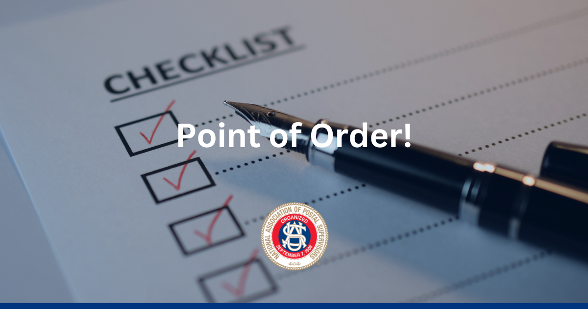Point of Order!