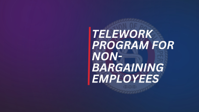 Thumbnail for Telework Program for Non-Bargaining Employees