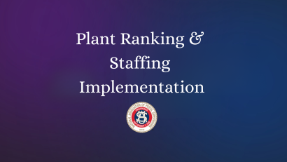 Thumbnail for Plant Ranking & Staffing Implementation